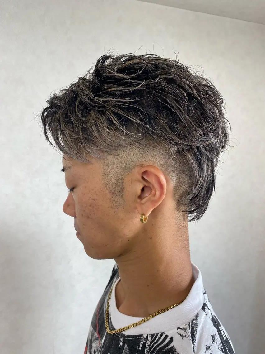 【透明感あるカラーに★】メンズダブルカラー+トリートメント¥9900の写真