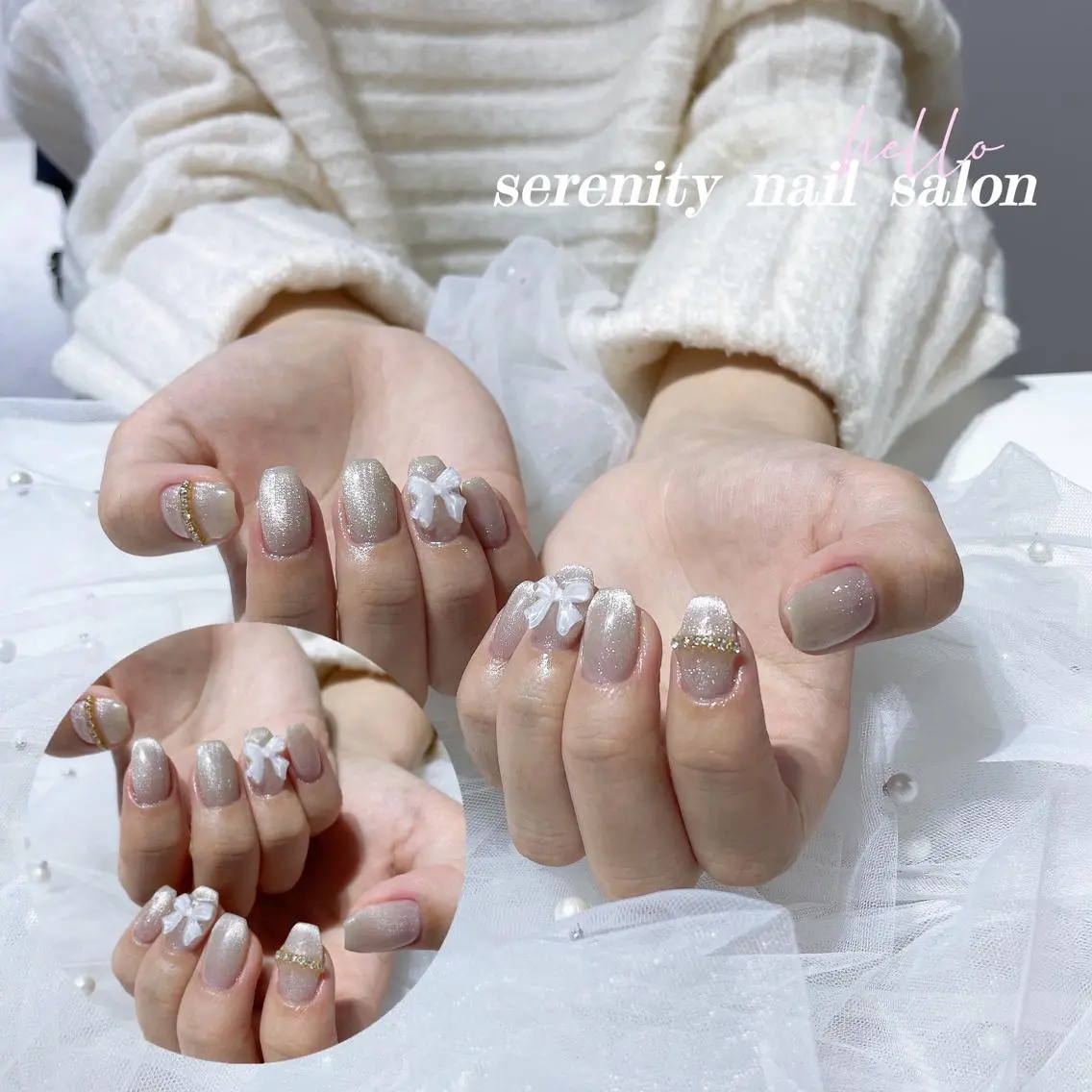 ネイル ハンドネイル ハンドケア ✨Serenity Nail salonのネイルデザイン