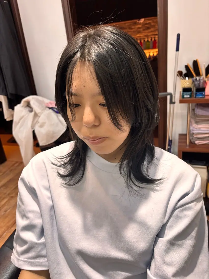 ミディアム Hair Dco YUKAのヘアスタイル