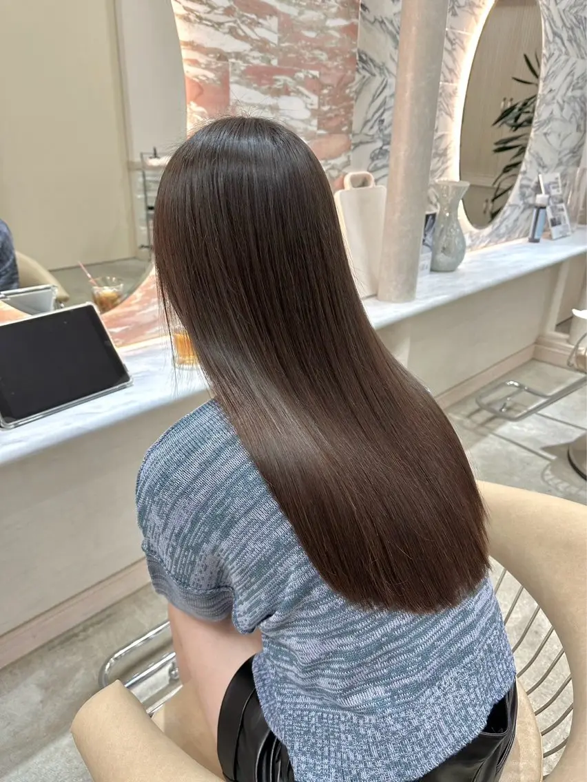 縮毛矯正 トリートメント ゆうか ・髪質改善のヘアスタイル