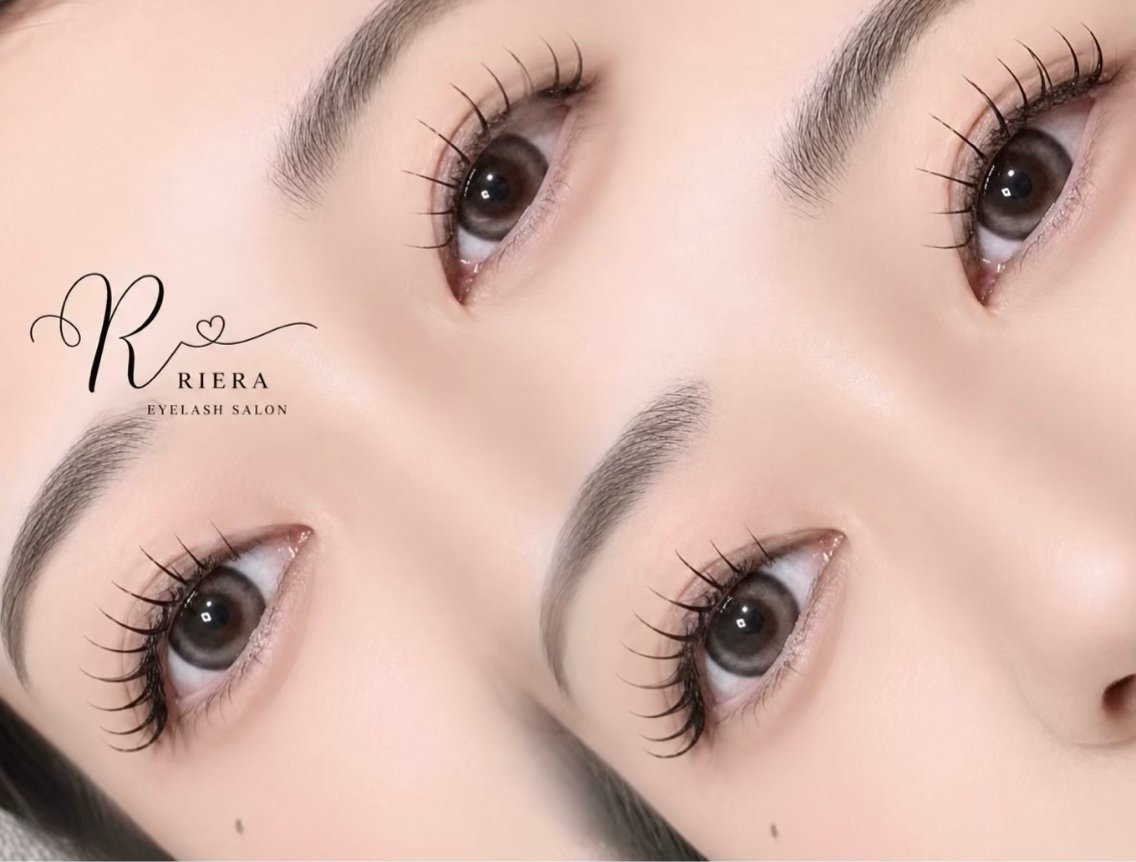 マツエク・マツパ フラットラッシュ マツエク eye/RIERA 🩵HIYORIのマツエク・マツパデザイン