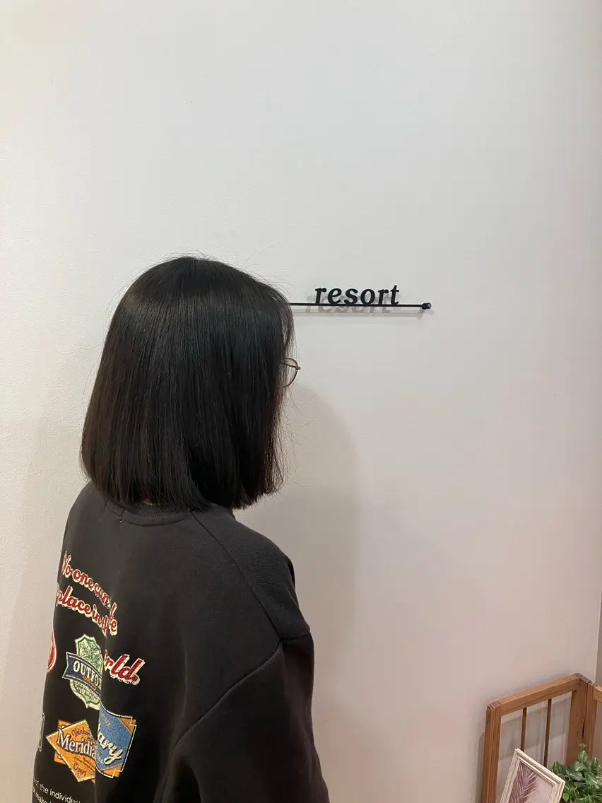 ミディアム 北川 智花のヘアスタイル