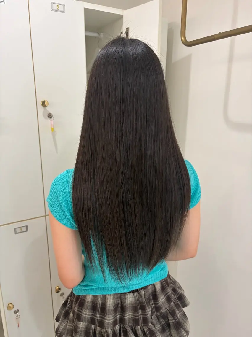 ロング トリートメント lemiie suzunaのヘアスタイル