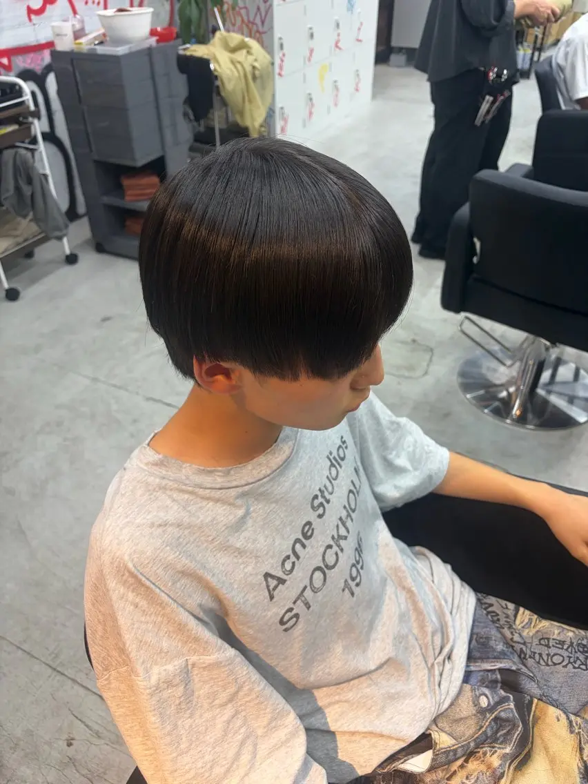 ショート 縮毛矯正 カットモデル募集✂️ 真唯のヘアスタイル