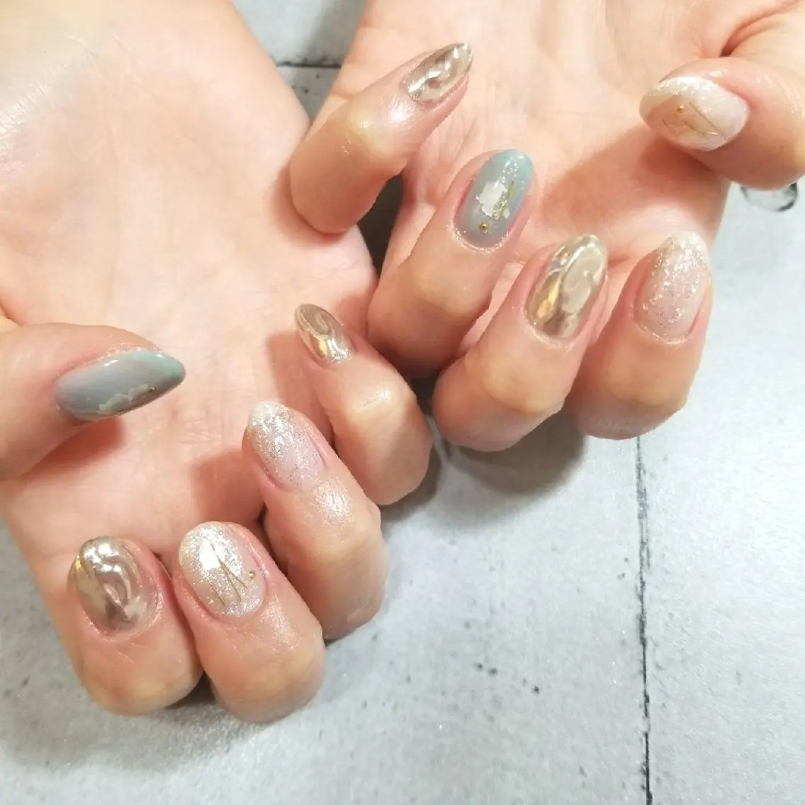 ネイル nijiiro🌈 サトウのネイルデザイン