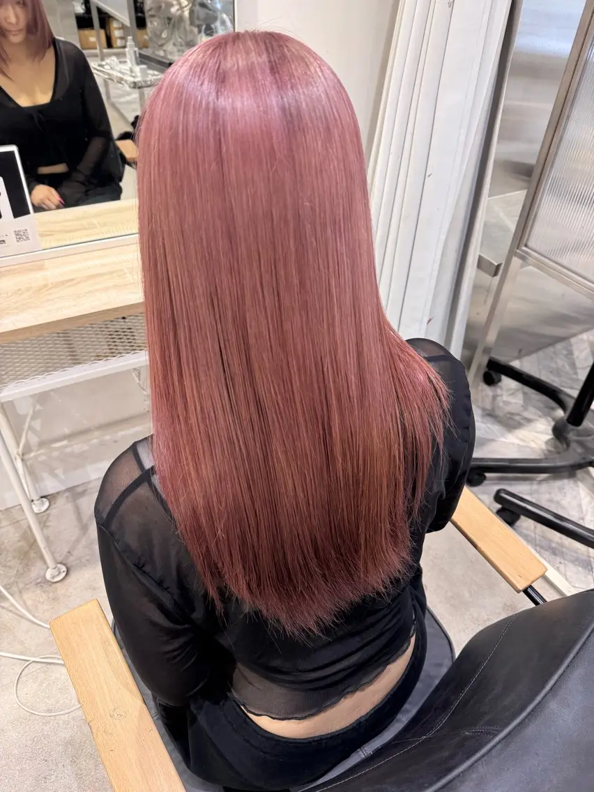 ロング ヘアカラー ハイトーン/カラー/ ゆい🌟のヘアスタイル