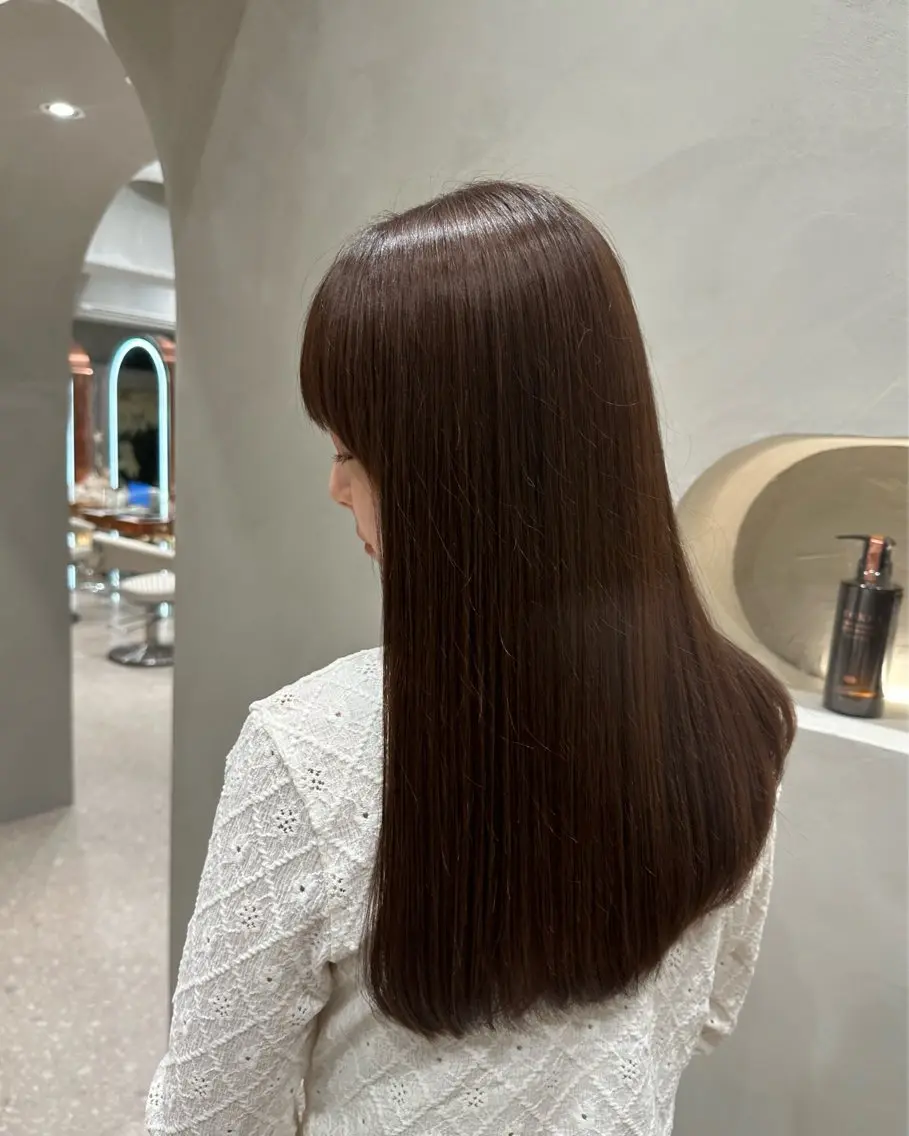 カラー ヘアカラー ユ ヅのヘアスタイル