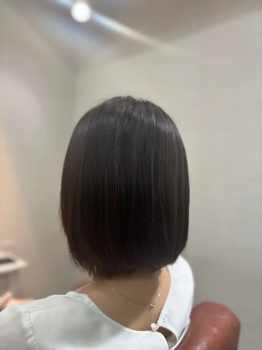カラー ブラウンカラー Circus 石原愛里のヘアスタイル