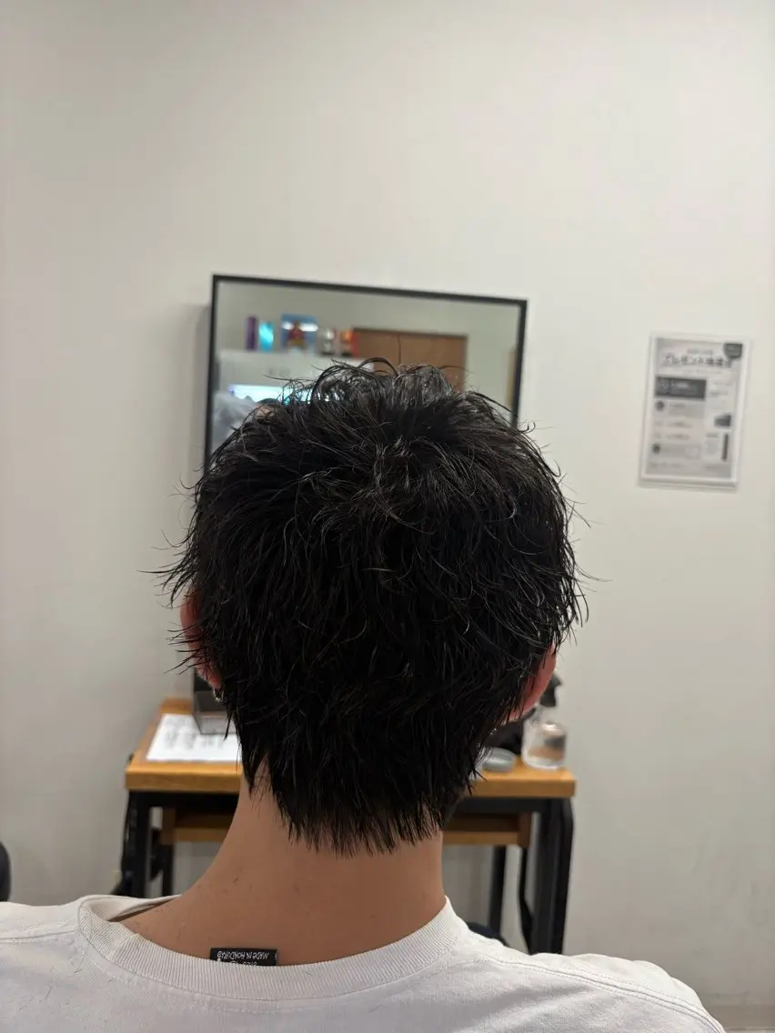 パーマ メンズ 下北沢メンズパーマ 特化園田　楓莉のヘアスタイル