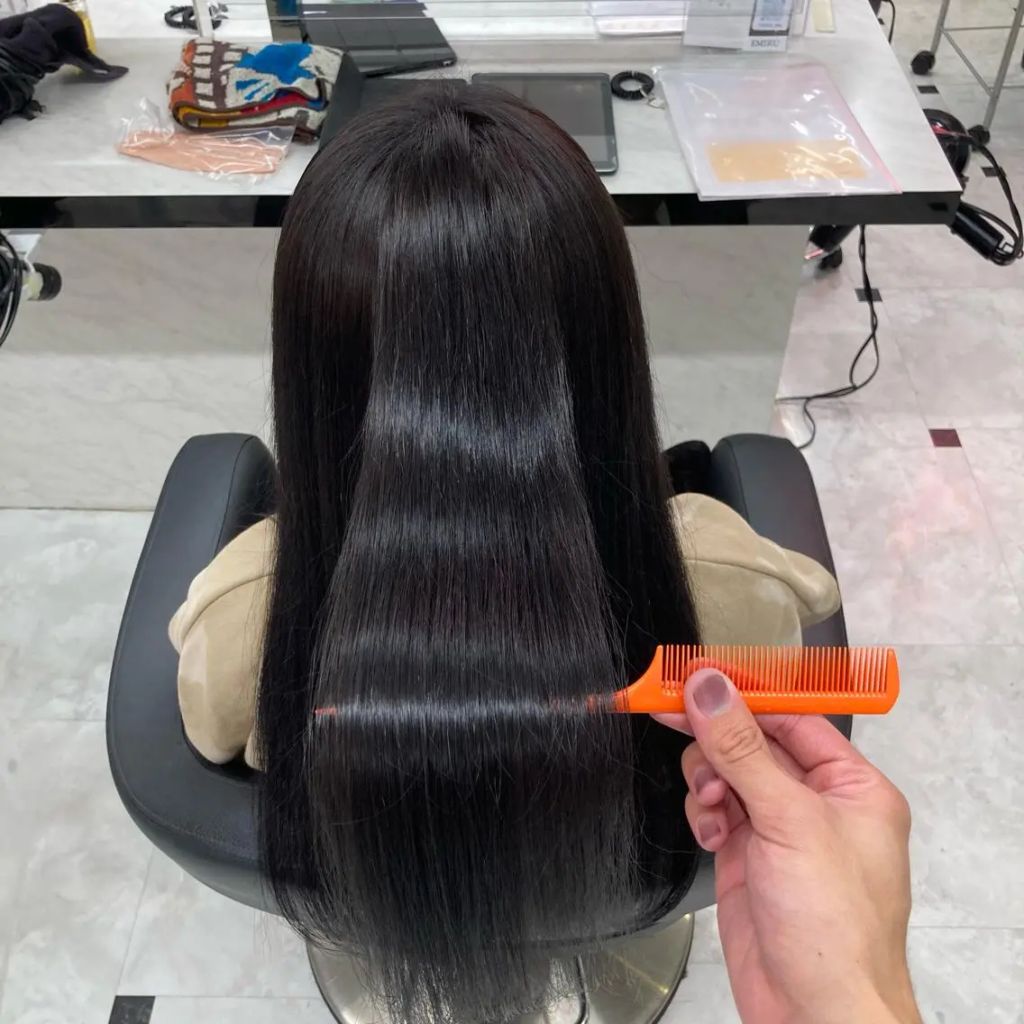 ロング 【髪質改善のプロ】 上野/EMILのヘアスタイル