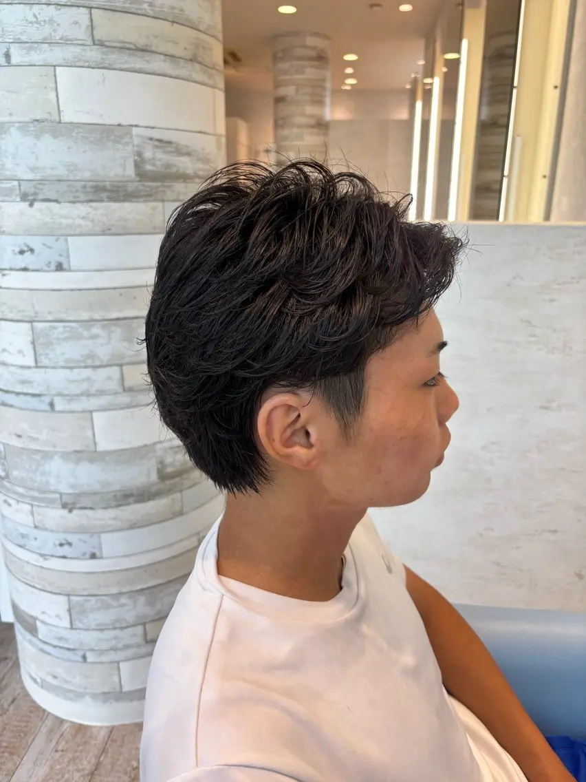 パーマ カット パーマ メンズカットパーマ/ ヘアセット🎀Amiのヘアスタイル