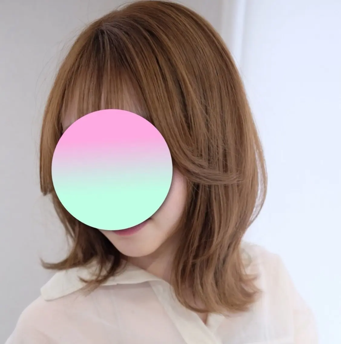 カラー ベージュカラー 透明感カラー 田中 さとしのヘアスタイル