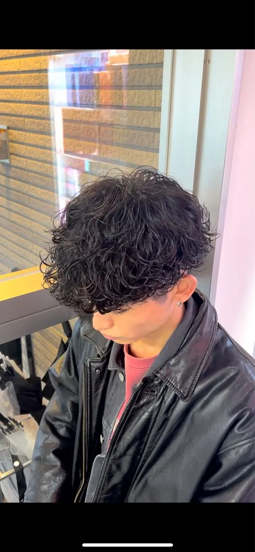 パーマ メンズ カット パーマ パーマ支持率No.1 ❤️🔥安成弾のヘアスタイル