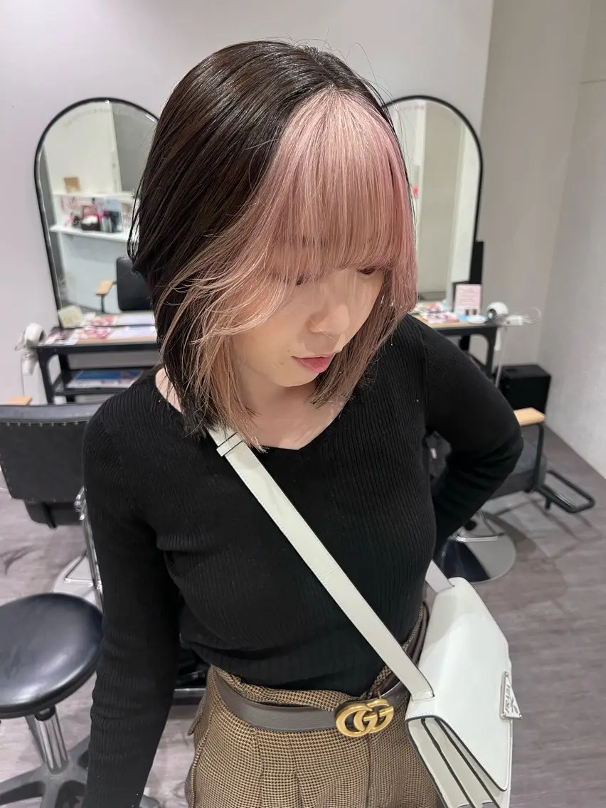 ミディアム ヘアカラー トリートメント トップスタイリスト/ アユミのヘアスタイル