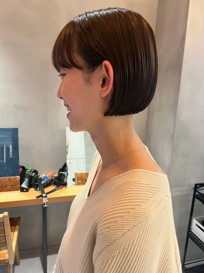 ショート 三浦 れいやのヘアスタイル