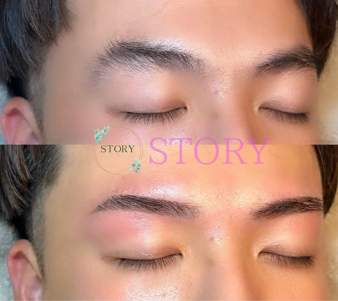 メンズ アイブロウ ビジネス メンズアイブロウ 眉毛ワックス脱毛 Sasaki Tomokaの眉毛・アイブロウイメージ