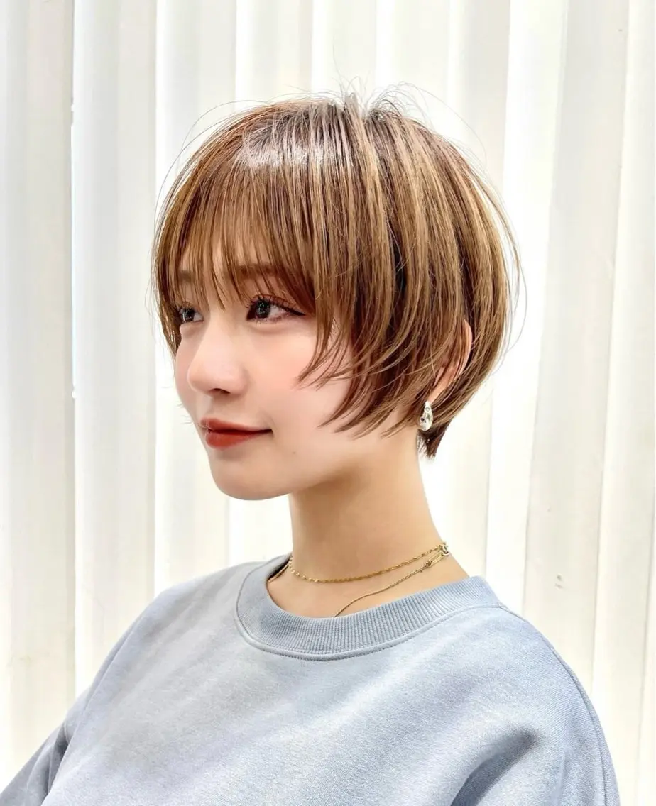 ショート 松村光留 /ショート/ウルフのヘアスタイル