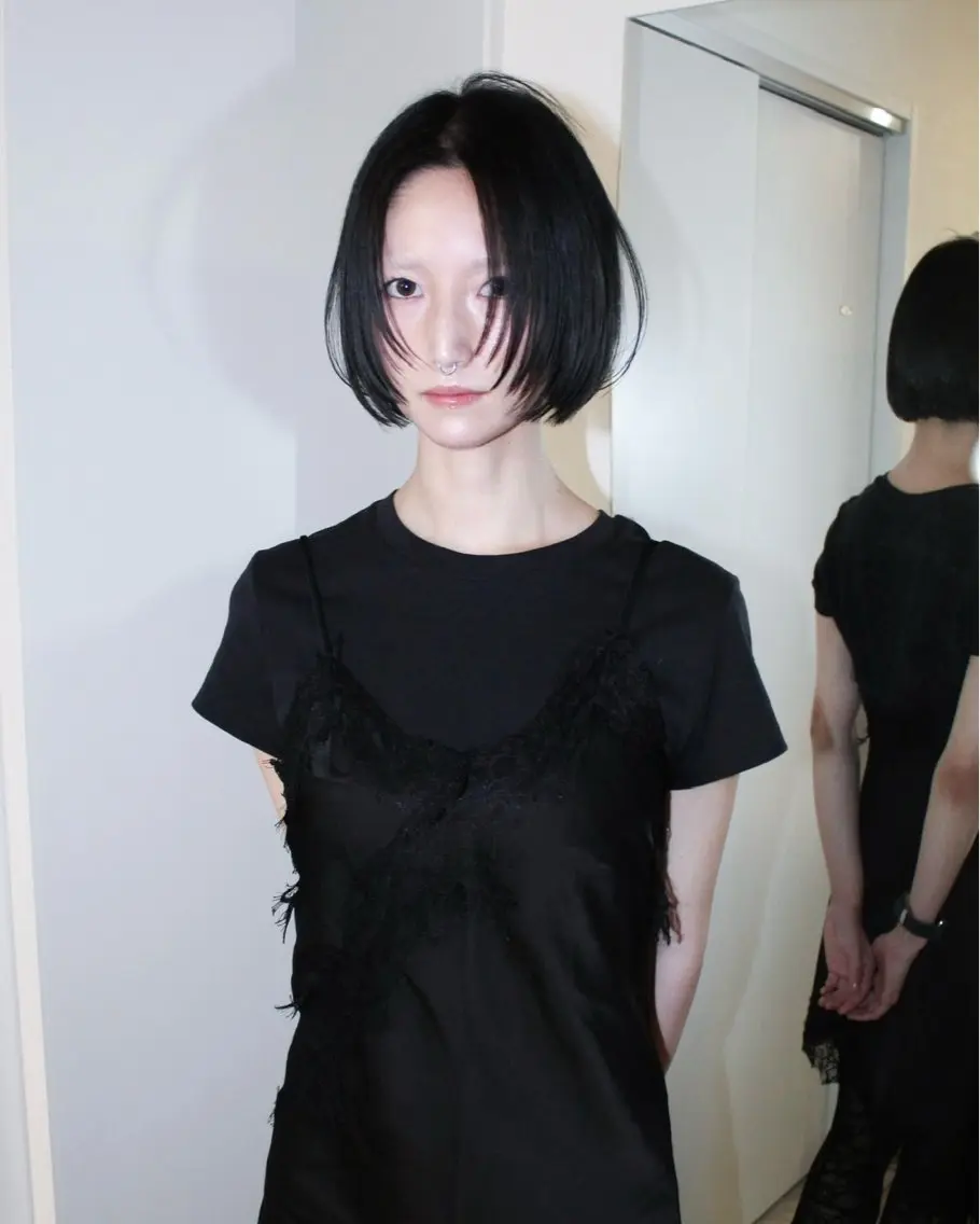 ショート 顔まわりレイヤー 顔周りカット レイヤーカット カット ヘアカラー 相羽 佑哉のヘアスタイル