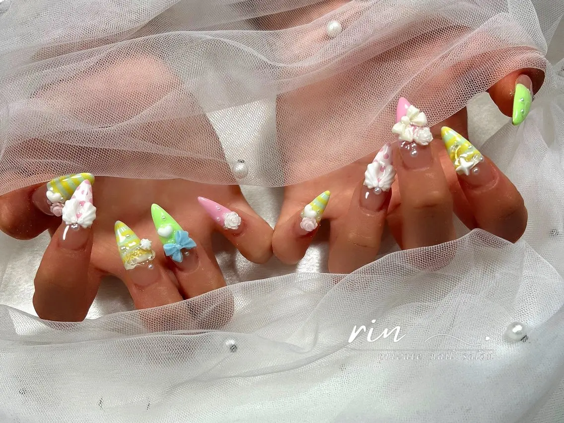 ネイル private salon〜rin〜のネイルデザイン