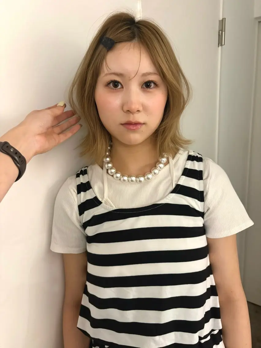 ショート カラー カット ヘアカラー トリートメント kanami/ 中崎町美容室のヘアスタイル