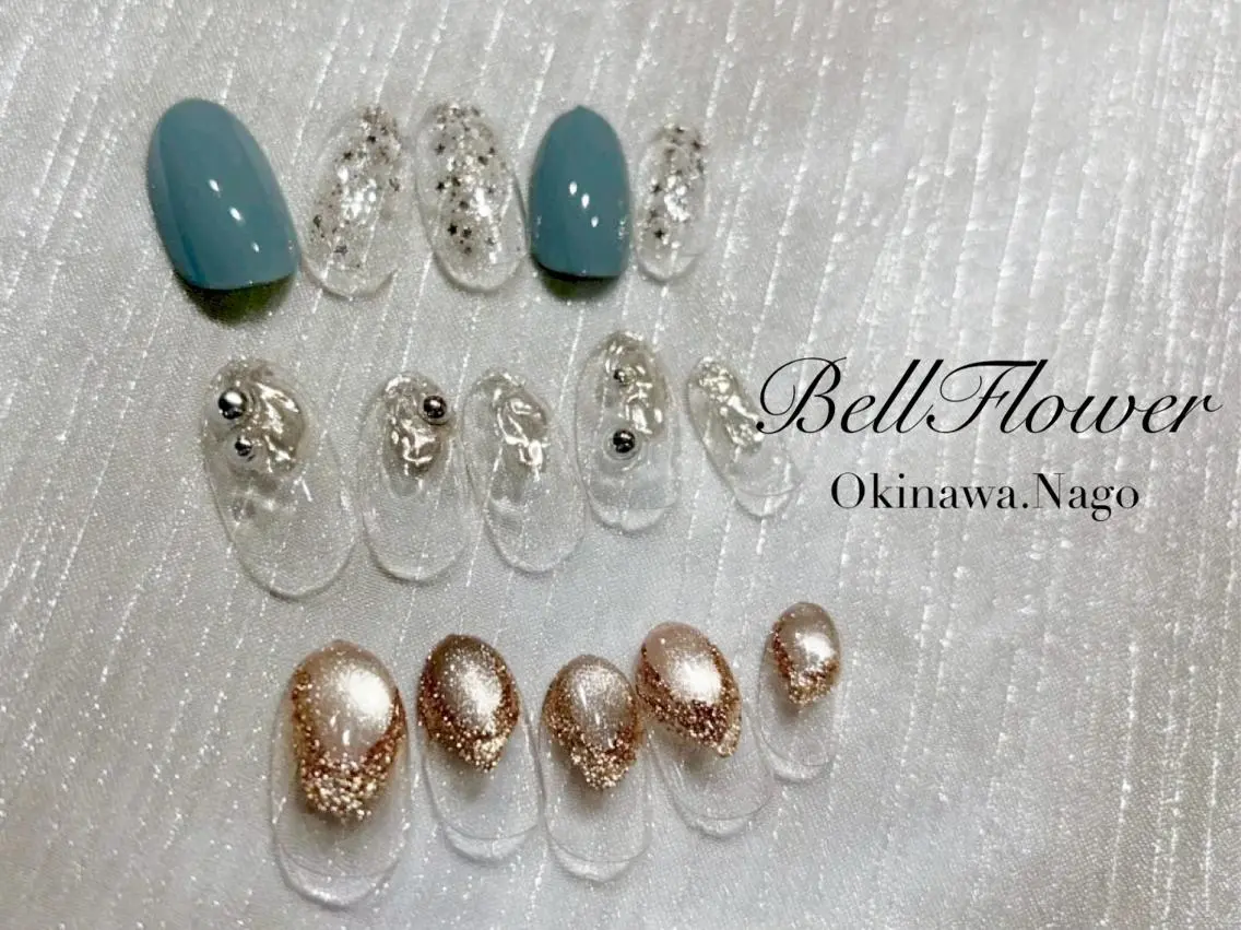 ネイル ハンドネイル BellFlower 名護　Kyokoのネイルデザイン