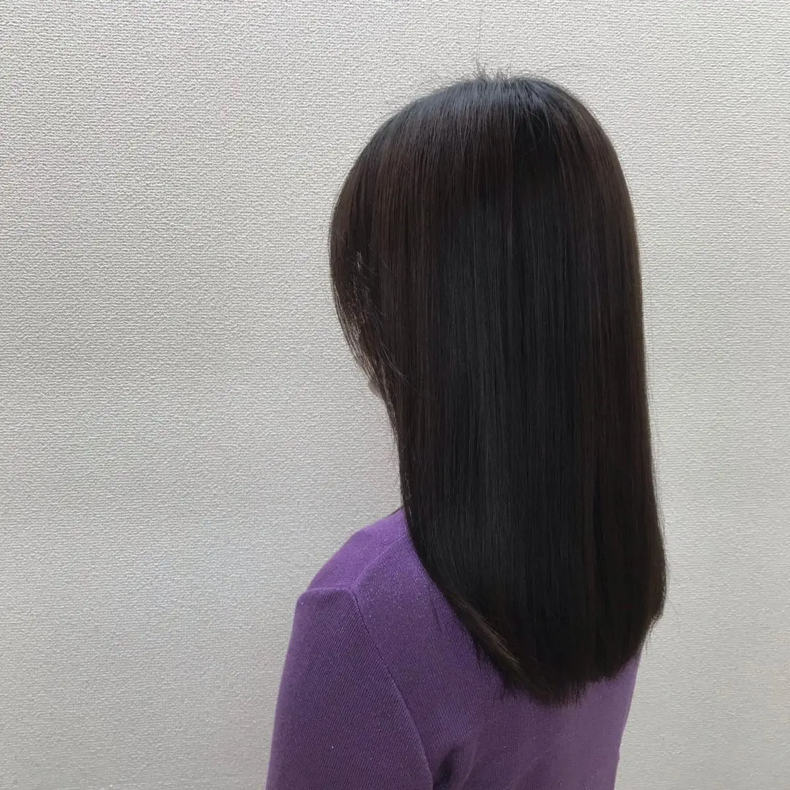 セミロング もりたみかこ 美容師お休み中のヘアスタイル