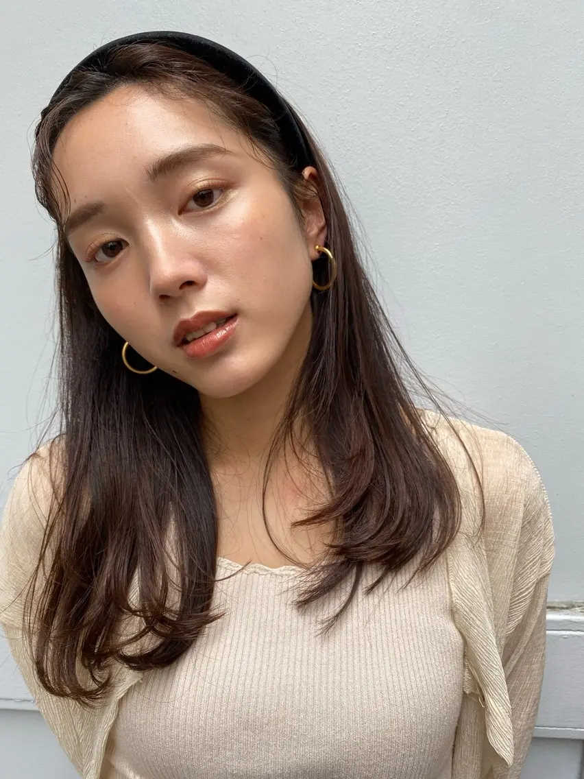 ロング かお /綱島美容室 ✄﻿のヘアスタイル