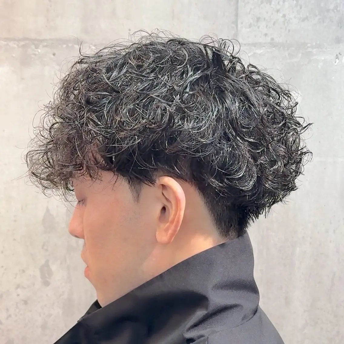 ショート パーマ ヘアアレンジ メンズ MENIN メンズ サロン 望月 涼太のヘアスタイル