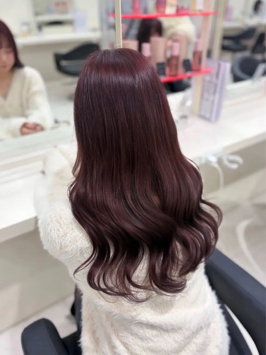 カラー ヘアカラー 暖色ガーリーヘア🎀 MEARI🩰のヘアスタイル