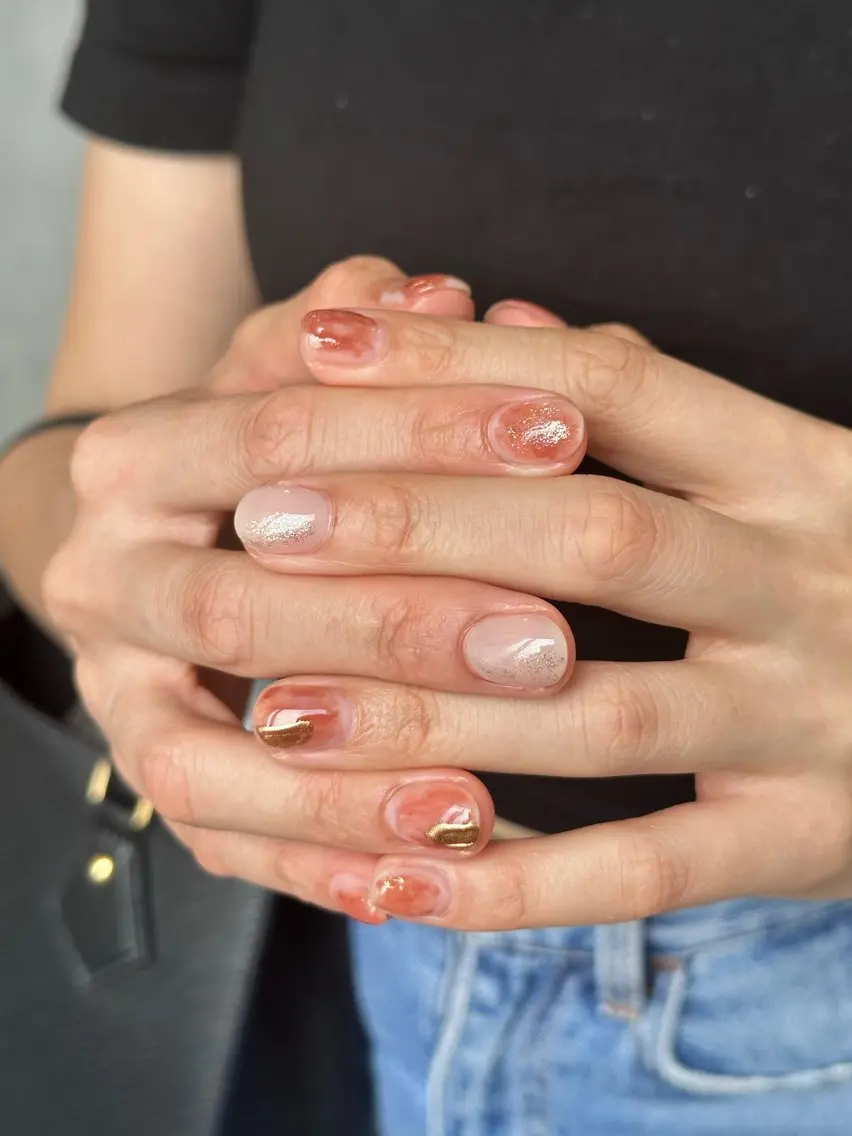 ネイル ハンドネイル GLOW/NAIL 二の宮KaNaのネイルデザイン