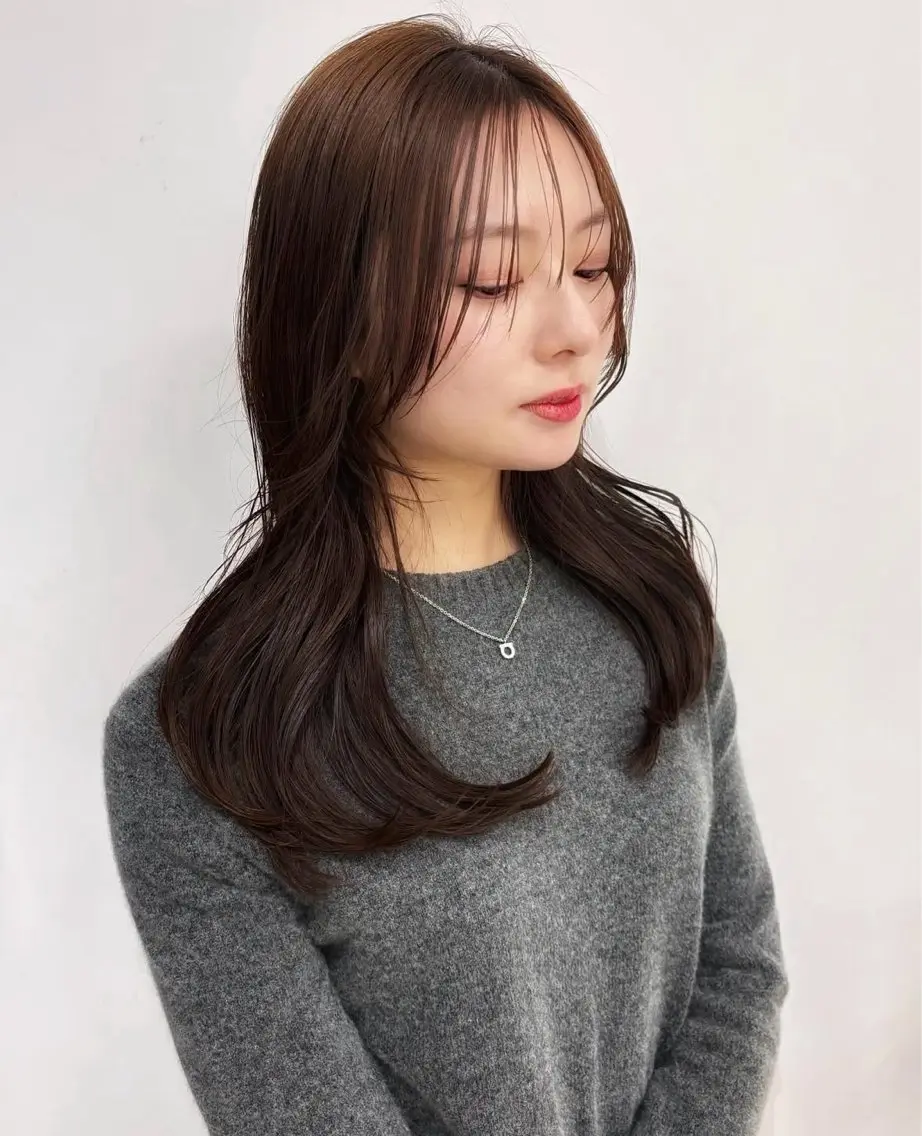 ロング 尾前 了守のヘアスタイル