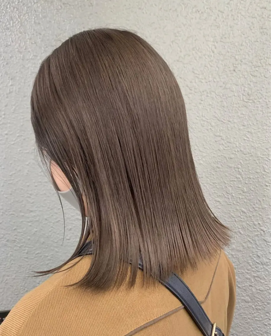 ミディアム カラー ブリーチ ヘアカラー ☪️ブリーチ特化施術 /レイヤー🪽aiのヘアスタイル