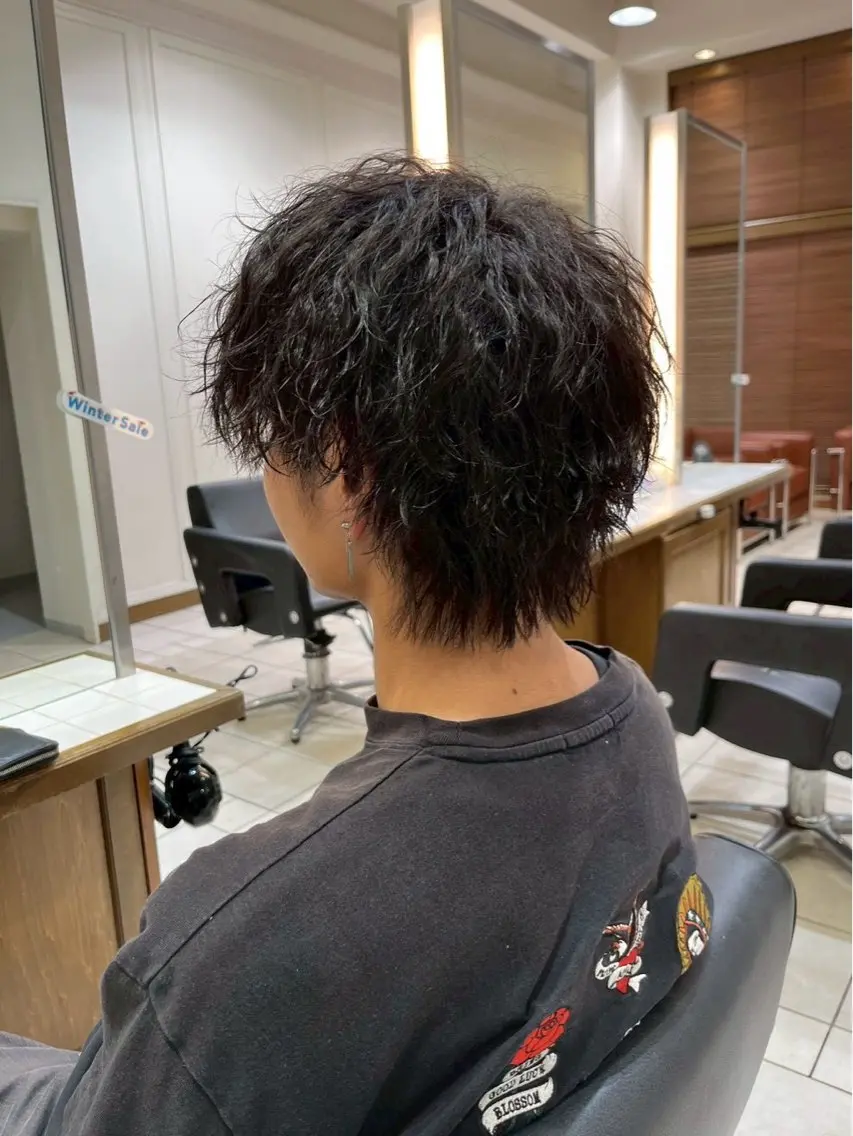 【セットを楽に✂️】似合わせカット＋流行パーマ￥8800~の写真