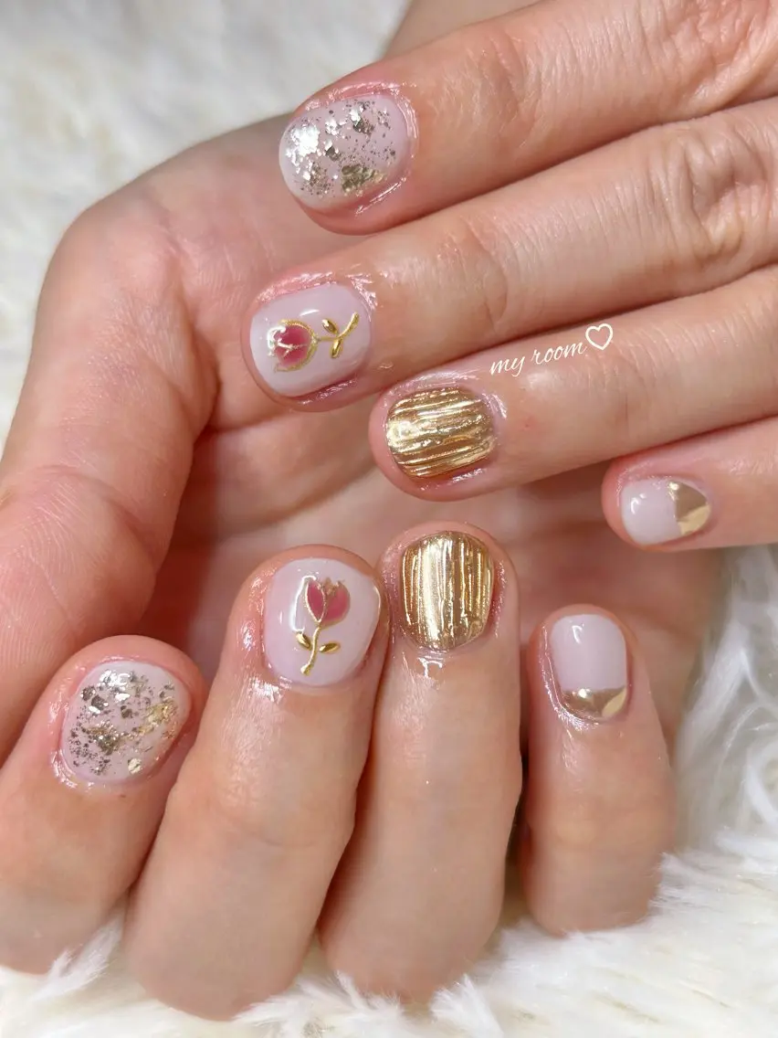 ネイル うるま市サロン Yuko Izawaのネイルデザイン