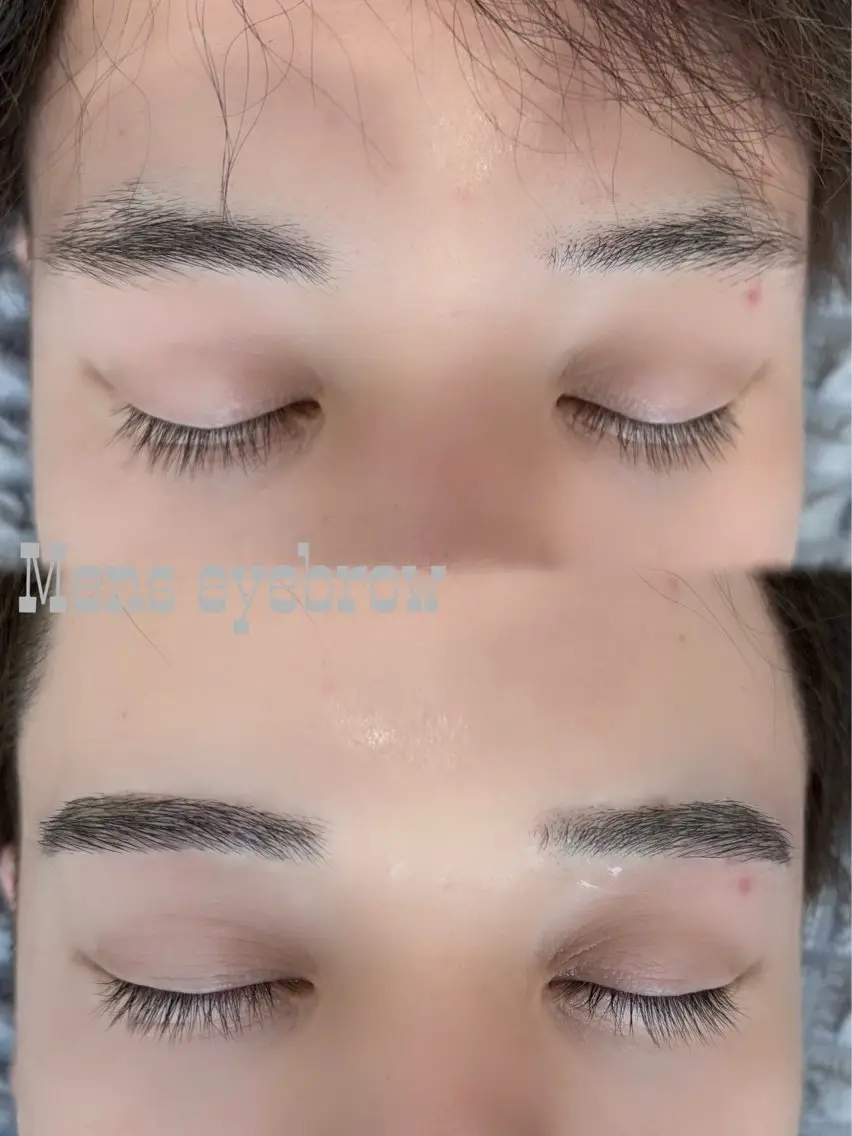 メンズ アイブロウ メンズアイブロウ 眉毛ワックス脱毛 ワックス脱毛 その他(アイブロウ) 鈴木 麻莉葉のマツエク・マツパデザイン