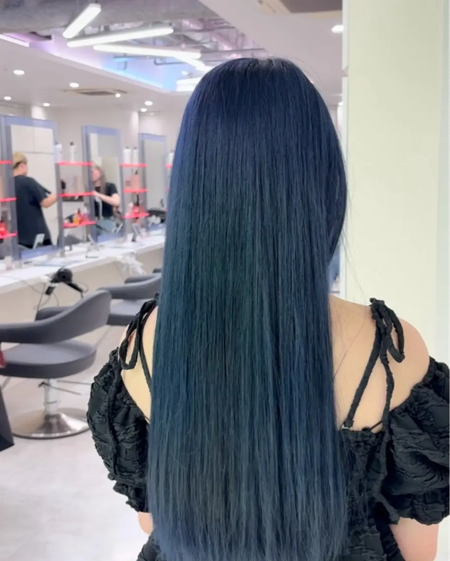 ロング カラー ヘアカラー 野口 楓華のヘアスタイル