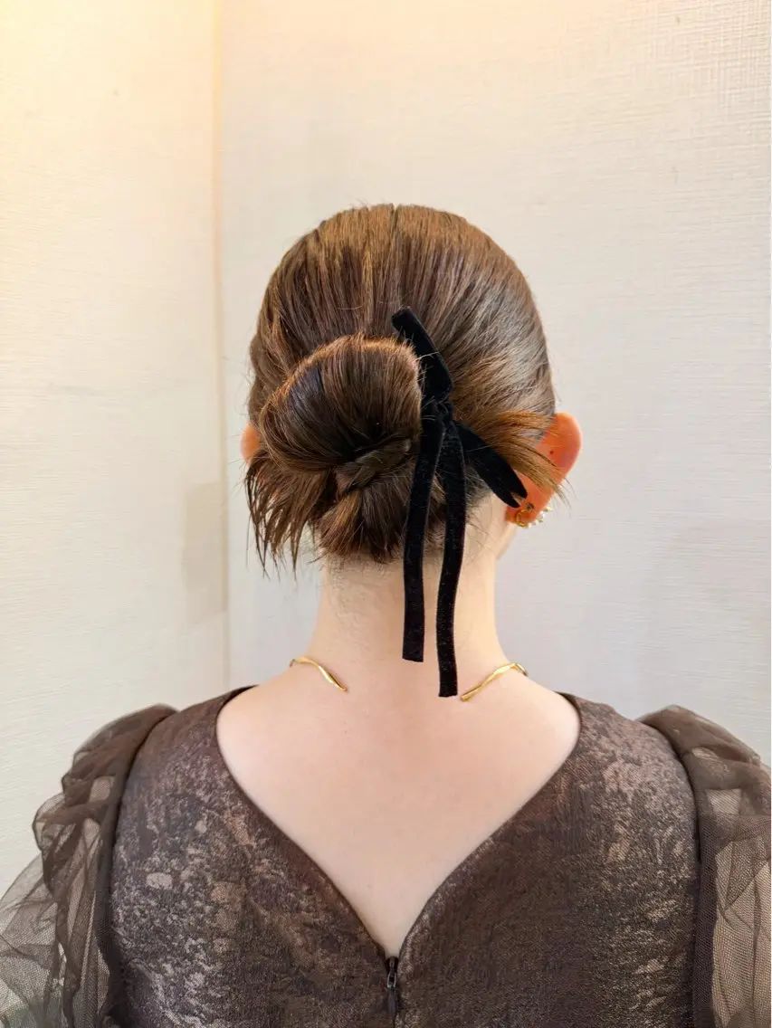 ヘアアレンジ ヘアセット hair make もりした ゆうのヘアスタイル
