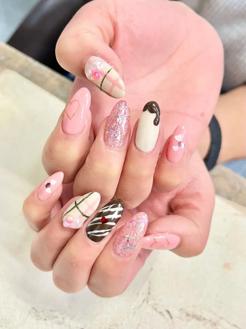 ネイル ハンドネイル ハンドケア BIANCA Ouchidaのネイルデザイン