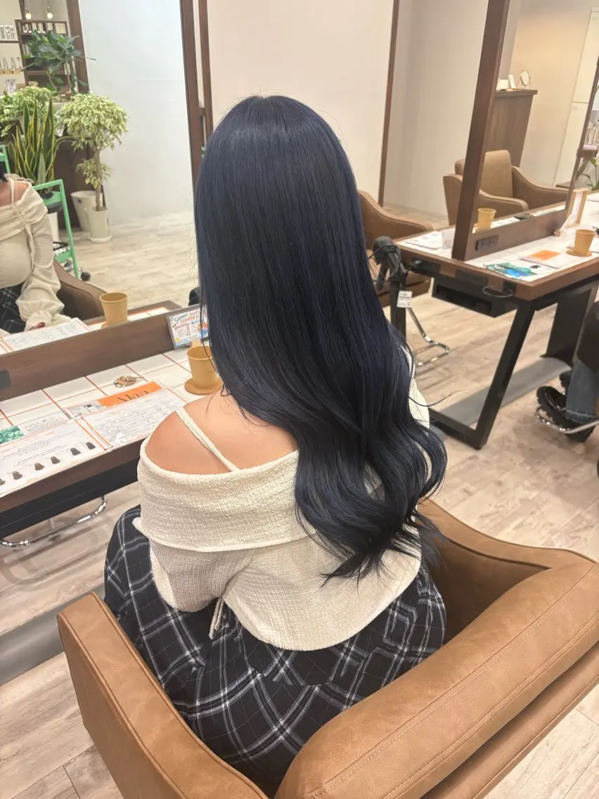 カラー ヘアカラー まろみ暖色×ボブ ×chia🕯のヘアスタイル