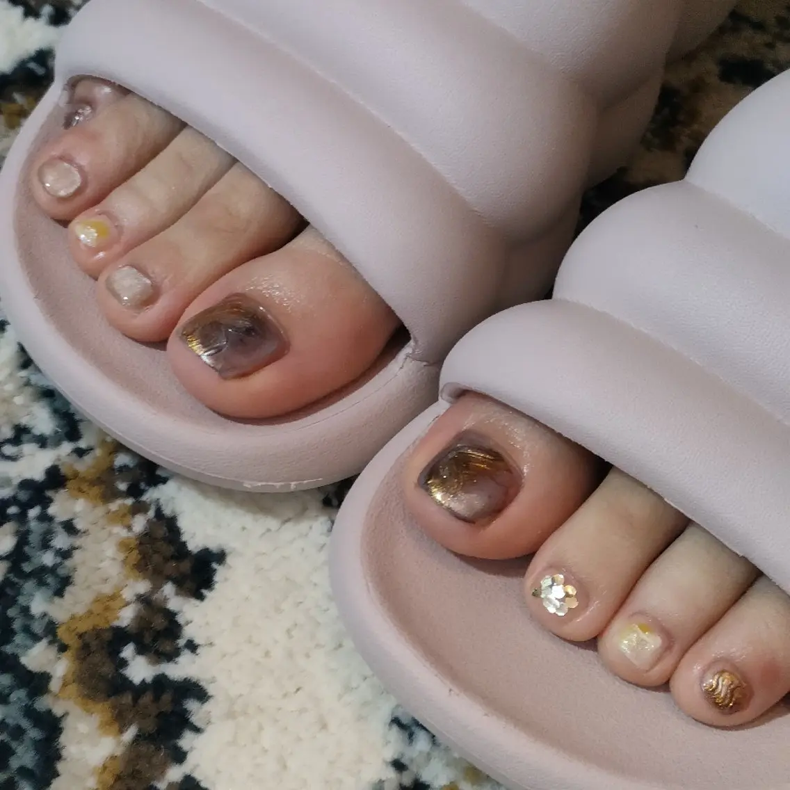 ネイル フットネイル oir. nailsalonのネイルデザイン