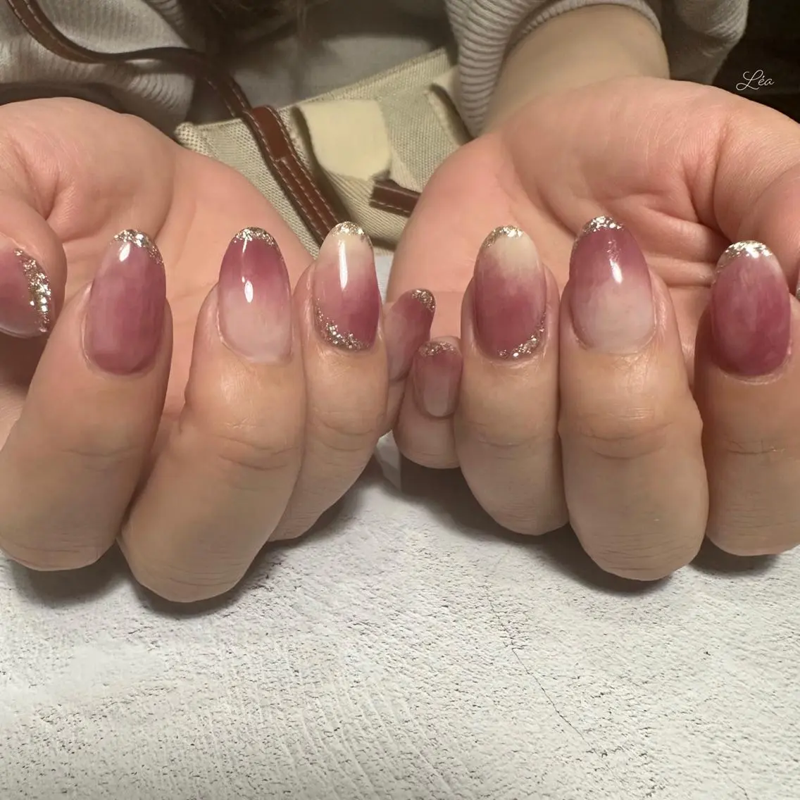 ネイル ジェルネイル 持ち込み パラジェル ソフトジェル Léa nailのネイルデザイン
