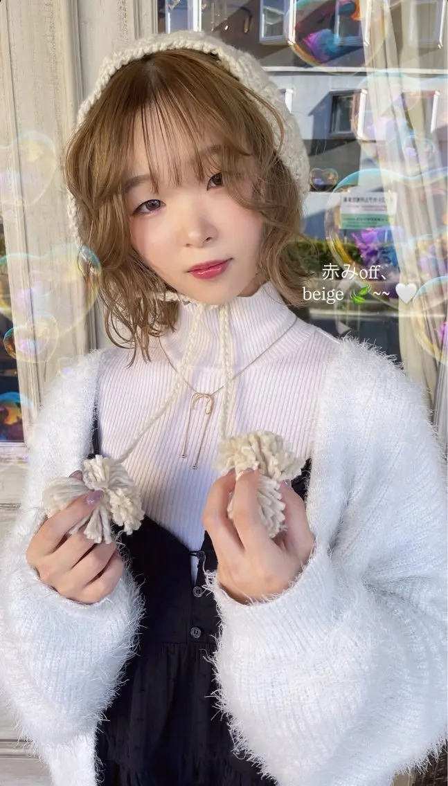 ミディアム ヘアカラー トリートメント Re;tique🎀 ／ricoのヘアスタイル