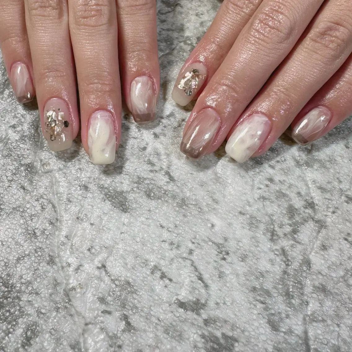 ネイル ハンドネイル あなたの日常へ➕α♪ しろくま nailのネイルデザイン
