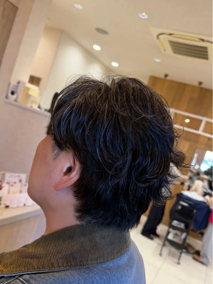 メンズ カット パーマ メンズ特化🔥パーマ 支持率1🔥たけしのヘアスタイル