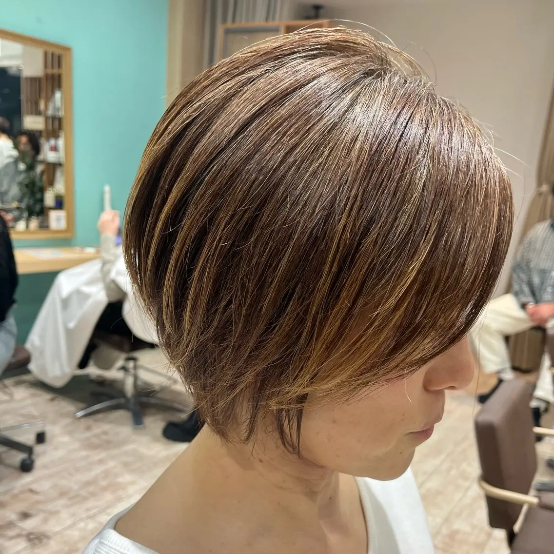 ショート 小顔似合わせカット/ レイヤー/maiのヘアスタイル