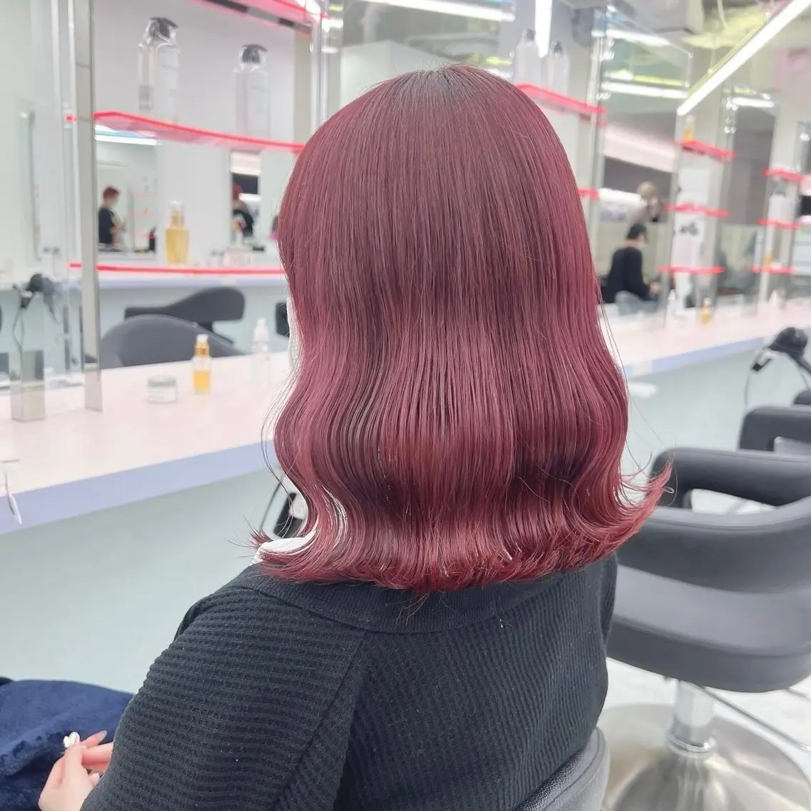 ミディアム 🎀ツヤ髪✖︎ 暖色🎀RYUKAのヘアスタイル