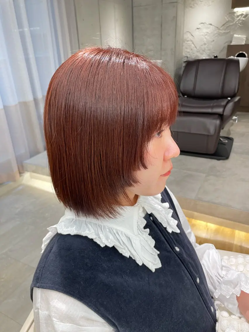 ショート カラー 🎀レイヤー/パーマ カラー/ai🎀のヘアスタイル