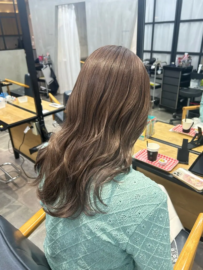 🧸カット+ケアブリーチカラー(オンカラー含)+TOKIOトリートメント3ステップ🧸の写真