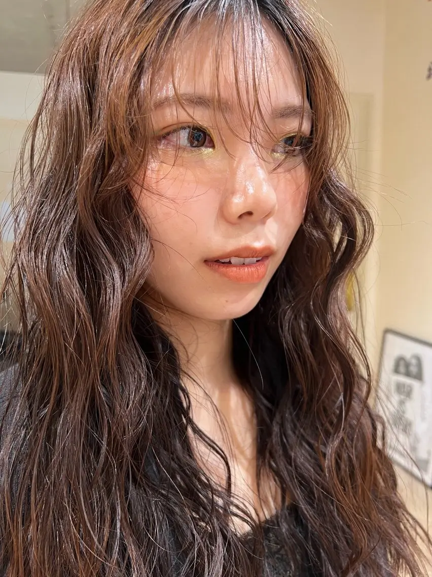 パーマ . juriのヘアスタイル