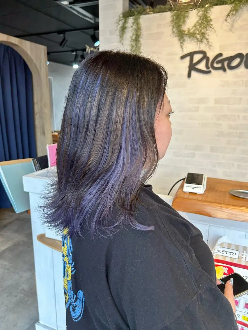 ミディアム カラー カット ヘアカラー ショート/レイヤー 🎀細沼玲花のヘアスタイル